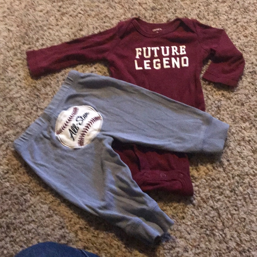 Carters Matching 3 months set